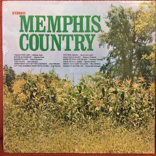 Memphis Country - Various (vintage Vinyl) Sun Records Johnny Cash
