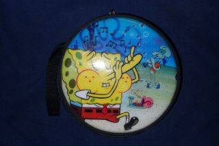 Spongebob Squarepants 22 Disc Cd Player Case Storage Binder Carrying Sleeves