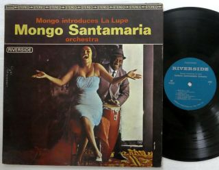 Mongo Santamaria Introduces La Lupe Lp Riverside Latin Vg,  Guaguanco 9516