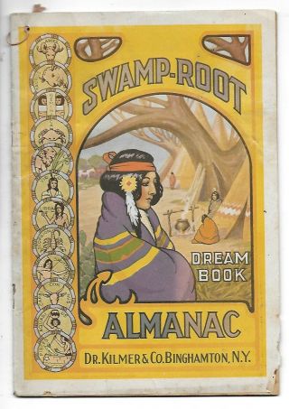 Dr Kilmer Swamp - Root Dream Book Almanac 1939