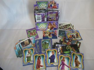 69 Vintage Scooby Doo 2 Movie Story Cards Trading Store Display Package