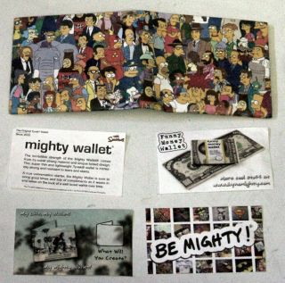 The Simpsons Mighty Paper Wallet By Loot Crate.  From Dynomighty