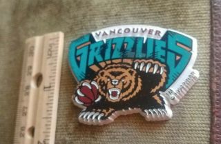NBA vintage Vancouver Grizzlies standings board basketball fridge rubber magnet 2
