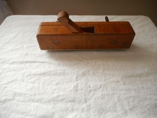 Antique / Vintage Unusual Wooden Hand Plane Woodworking Tool 2