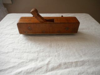 Antique / Vintage Unusual Wooden Hand Plane Woodworking Tool 3