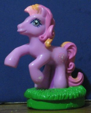 My Little Pony G3 Twinkle Twirl Stamper - 1 1/2 " Rubber Stamp - 3 " Tall - 2004