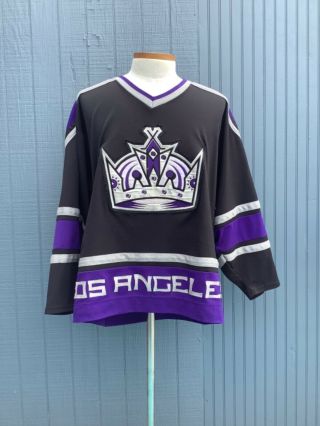 Los Angeles Kings - Vintage Nhl Hockey Jersey (ccm) - Adult Large