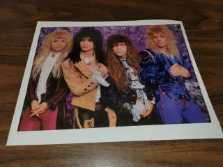 2 Sided Britny Fox / Lita Ford 8 " X 11 " Pin - Up Mini - Poster Clipping