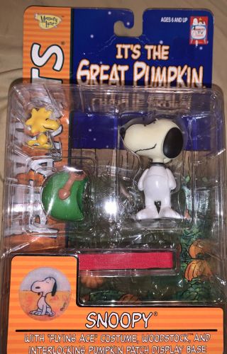 Memory Lane It’s The Great Pumpkin Charlie Brown Ww1 Flying Ace Snoopy Figure