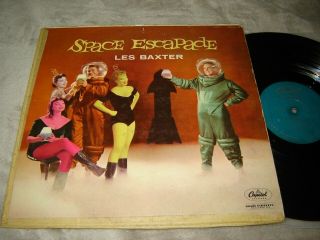 Les Baxter - Space Escapade Lp Cheesecake Classic Cover (good One For Framing)