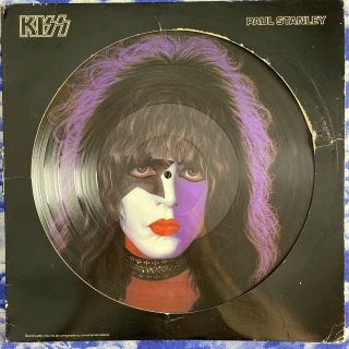 Kiss “paul Stanley” 1978 Vinyl Lp Rare Picture Disk Vg