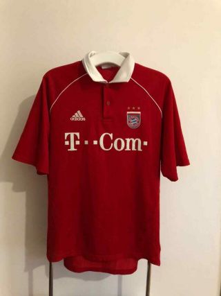Vintage Adidas Bayern Munich Jersey T Com