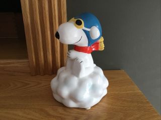 Peanuts - Snoopy On Cloud - Music Box - 9307 - Willitts Designs - 1965 - 1966