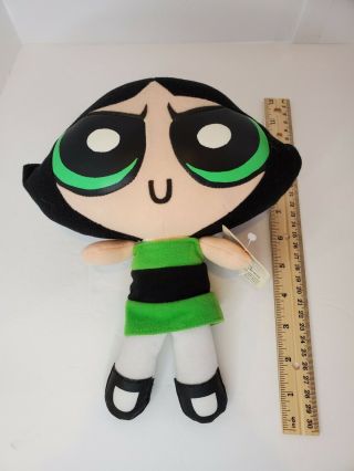 Small 1999 Toy Connection Cartoon Network Buttercup Powerpuff Girls Plush W Tag