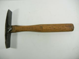 Vintage Pick Double Bit Stone Mason Dressing Hammer Tool Mining H084