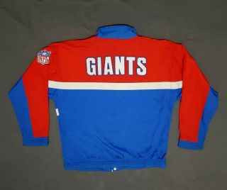 Vintage Nfl York Giants Apex One Windbreaker Jacket
