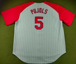Albert Pujols 5 Mlb St.  Louis Cardinals Stitched Nike Jersey Size Xl (j - 005)