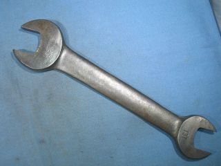 Vintage Armstrong No.  737 Dual Open End Wrench 1 - 1/8 " & 1 - 1/4 " Made In Usa