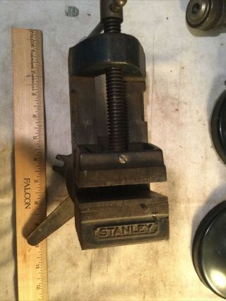 Stanley C - 606 Machinist Vise Tool 3 Inch Jaw Lathe Mill Drill Press