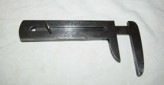 Antique Guest Keen & Nettlefolds Caliper Gauge Tool Partridge Maker 19thc Tool