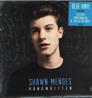 Shawn Mendes - Handwritten; Blue Vinyl Lp Vinyl/nm Cover