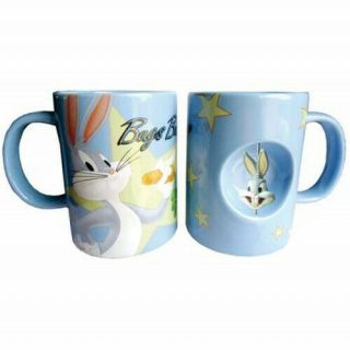 Looney Tunes Bugs Bunny Figure Ceramic Spinner Coffee Mug,