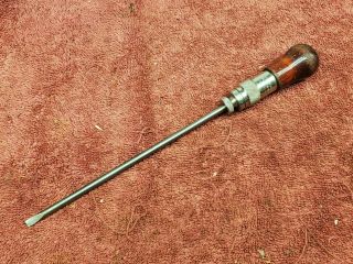 Millers Falls Tools No.  55 Ratcheting Screwdriver 6 " Shank