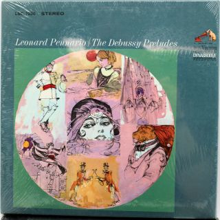 [new & 2 Lp Box] Leonard Pennario Debussy Preludes,  Rca Lsc - 7036