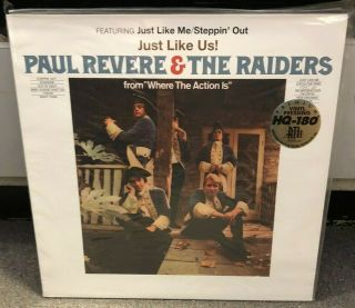 Paul Revere & The Raiders - Just Like Us (2016 Rti 180g Lp Vinyl) Sealed/new