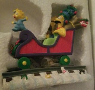 Hamilton Simpsons Christmas Express " All Aboard For The Holidays " Marge Maggie