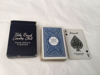 Palm Beach Country Club Florida Deck Of Playing Cards