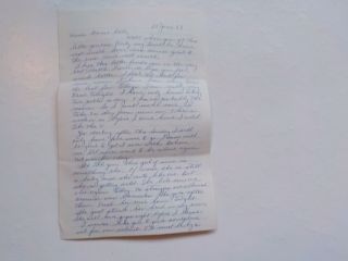 Vietnam War Letter 1969 Charlie Has Gone Back To Cambodia Maids Coming In Early