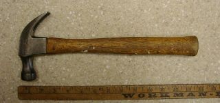 Vintage Stanley 101 - 1/2 - 16oz.  Curved Claw Hammer,  5 " Head,  Xlint Steel & Handle