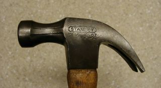 Vintage Stanley 101 - 1/2 - 16oz.  Curved Claw Hammer,  5 
