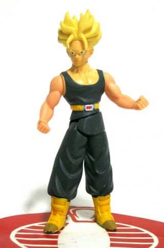 Dragon Ball Z Gt Action Figure Ss Trunks Spin Kick Fighters Action 2002 Irwin