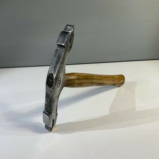 Vintage W.  Whitehouse Atlas Scutching Hammer With Ash Handle