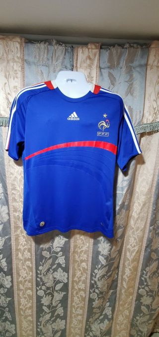 France Soccer Jersey Season 2008 Size L
