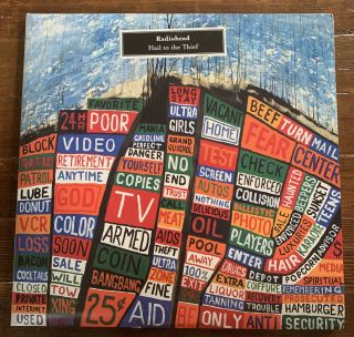 Radiohead Hail To The Thief 180g Gatefold Capitol Records Vinyl 2 Lp