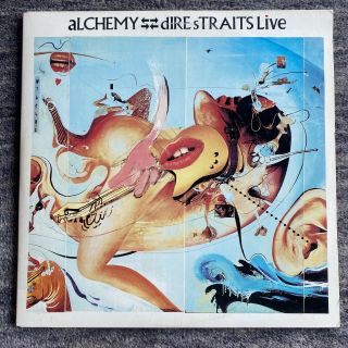 Dire Straits - Live Alchemy - 1984 Rock Double Lp Gatefold Ex,  Vinyl Record