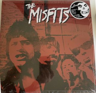 Yellow Vinyl The Misfits Static Age Demos Lp Danzig Rare Samhain Punk Record