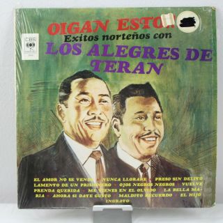 Los Alegres De Teran Oigan Esto Exitos Nortenos Vinyl Record Lp Vg,  20410