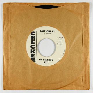 R&b/surf Inst.  45 - Bo Diddley - Not Guilty/aztec - Checker - Vg,  Mp3