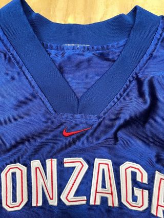 Gonzaga Bulldogs VINTAGE NCAA Nike Basketball Reversible Jersey 3