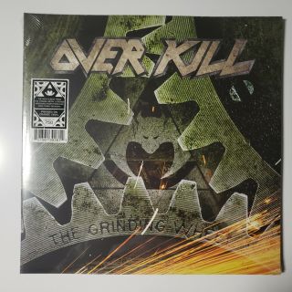 Overkill - The Grinding Wheel Orange Vinyl Lp Record Limited Edition