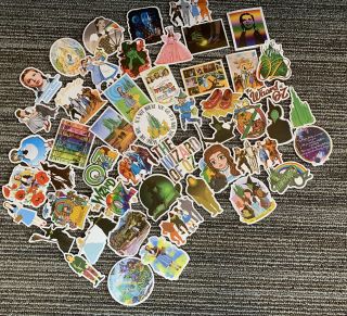 The Wizard Of Oz 50 Piece Collectible Sticker Set