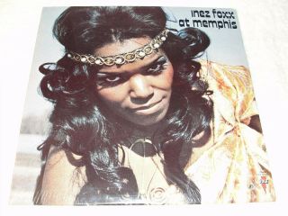 Inez Foxx " At Memphis " 1973 Soul Lp,  Sealed/,  Volt Pressing