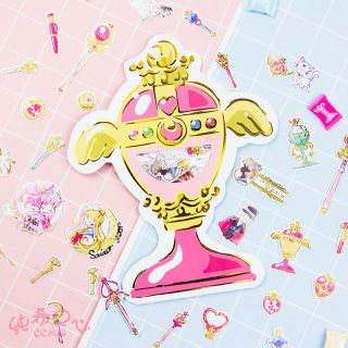 Japanese Anime Sailor Moon Sticker Scrapbooking Decorative Paper Craft Sticker