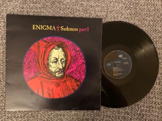Enigma Lp 12” Sadeness Part 1 1990 V.  G / N.  M