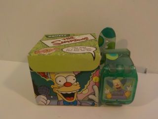 2002 Krusty The Clown Simpsons Official " Talking Watch " By Equity,