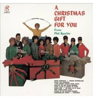 Phil Spector Christmas Gift For You Vinyl Lp 1987 Release Darlene Love Ronettes
